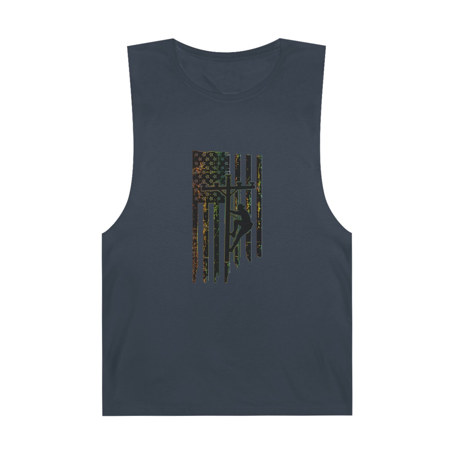 Lineman Tank - Lineman Flag gradient