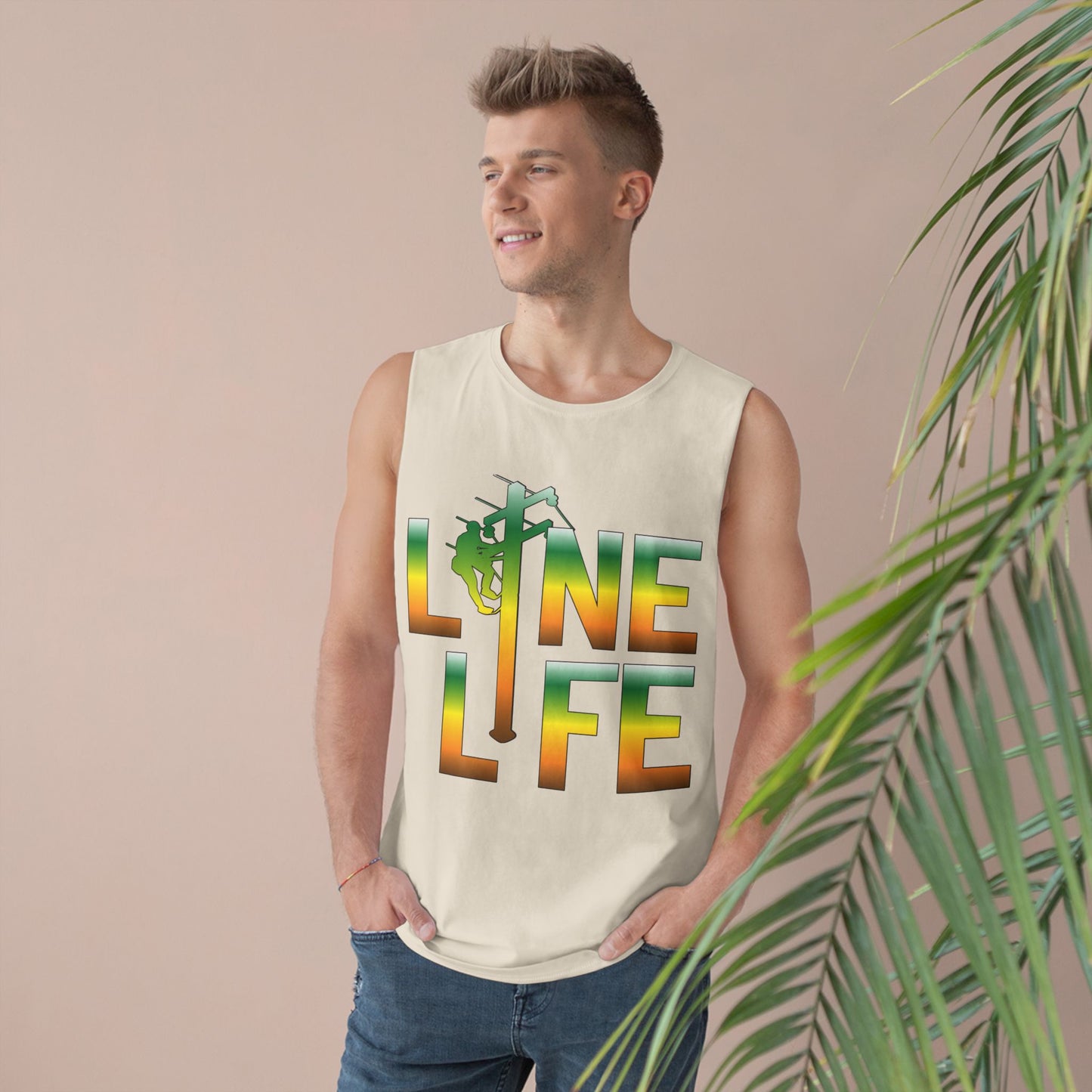 Lineman Tank - lineman-life gradient