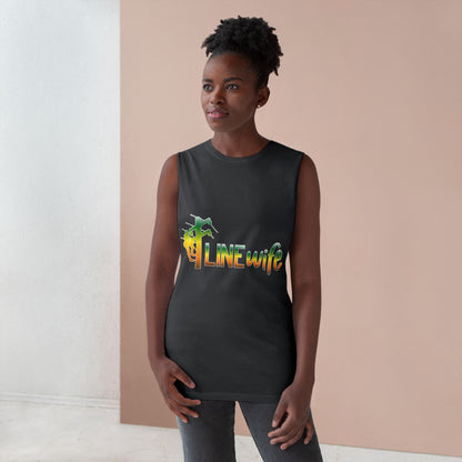 Lineman Tank - lineman-wife gradient