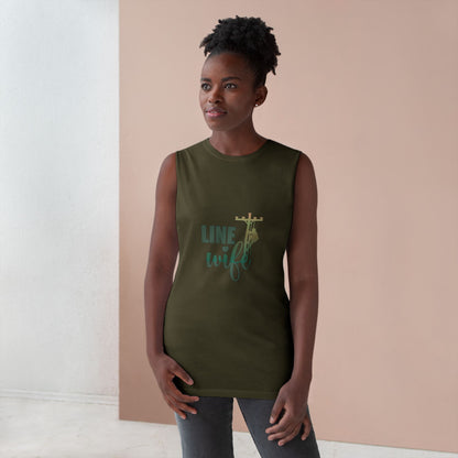 Lineman Tank - Line Wife copper patina