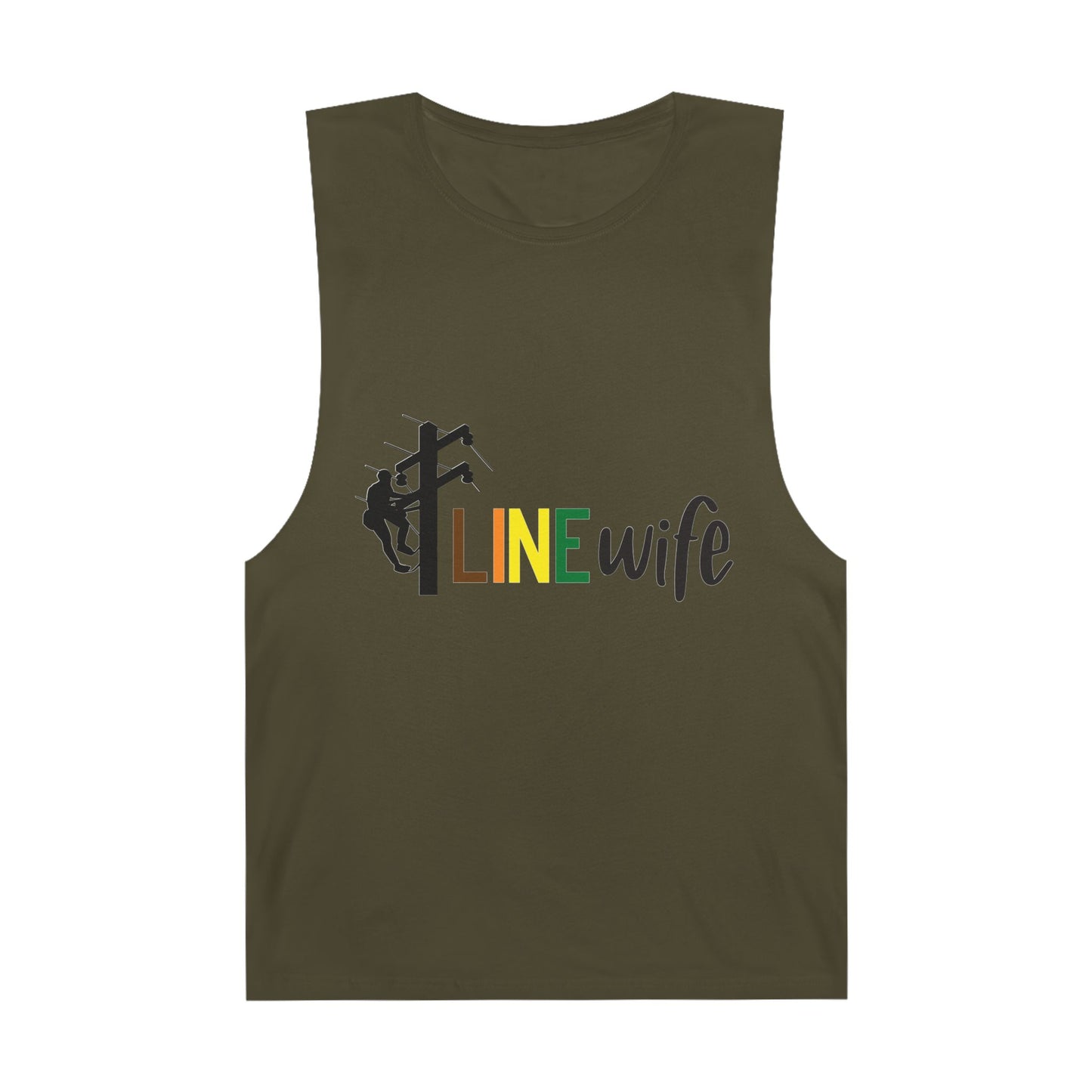 Lineman Tank - lineman-wife color