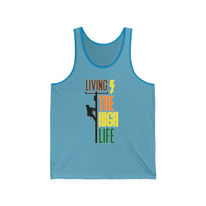 Lineman T-shirt - Living The High Life-color