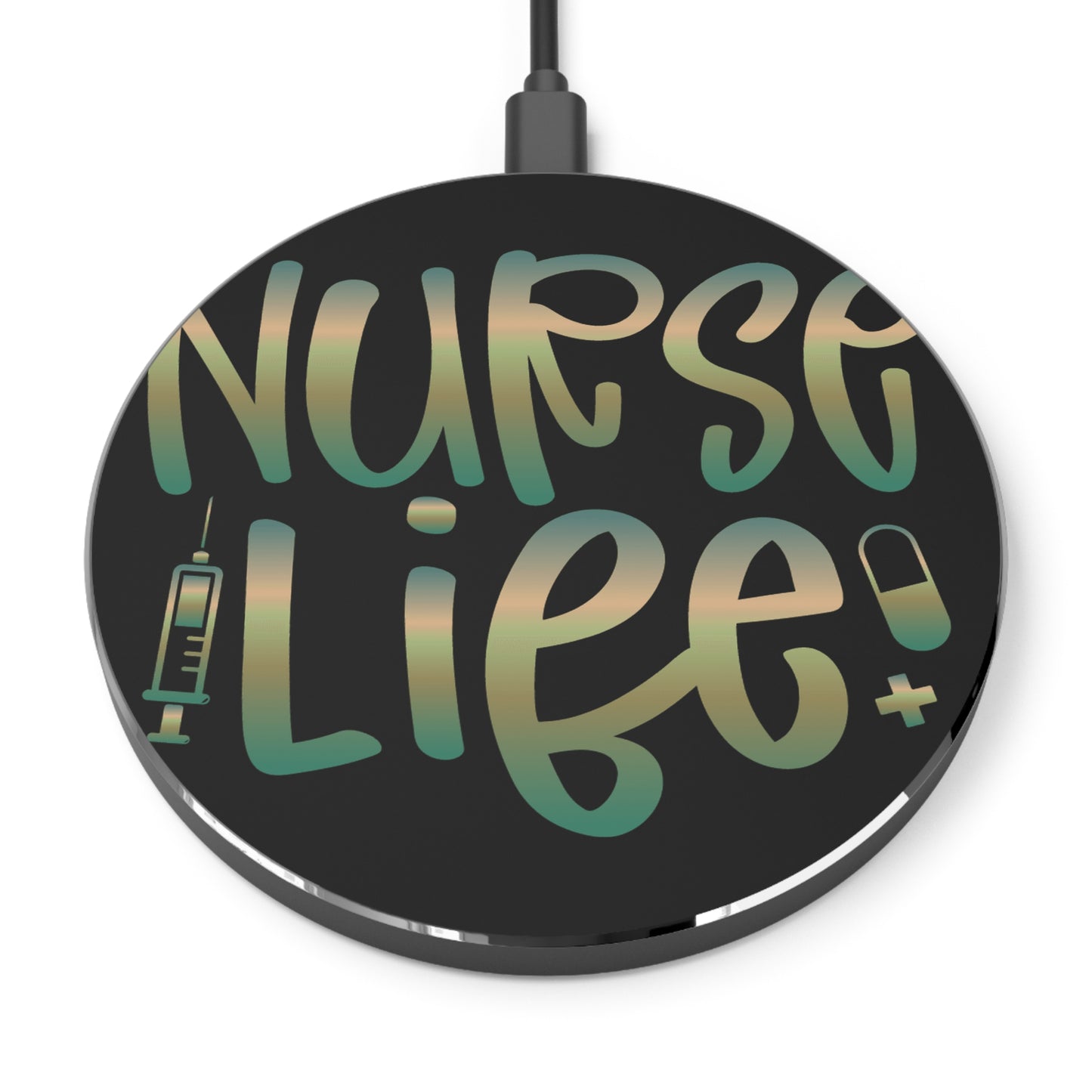Nurse Life Wireless Charger | Fast Charging Pad for Healthcare Professionals