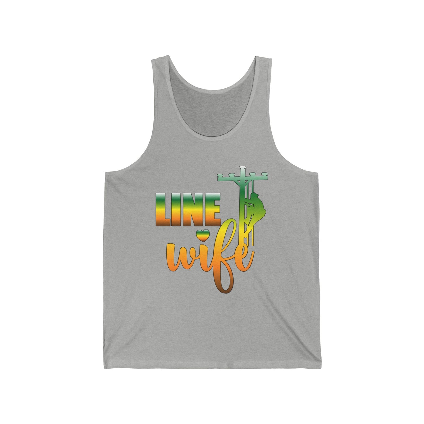Lineman Tank - Line Wife gradient