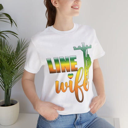 Lineman T-shirt - Line Wife gradient