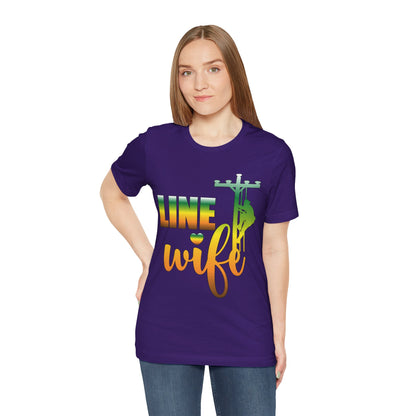 Lineman T-shirt - Line Wife gradient