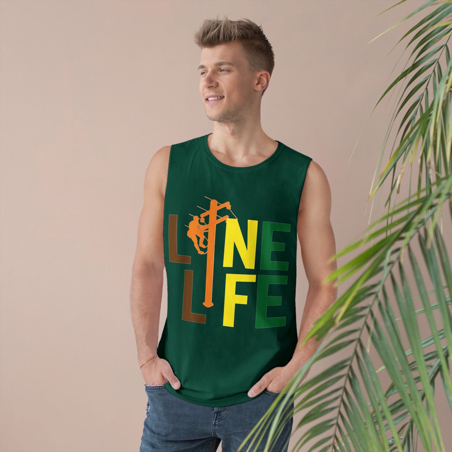 Lineman Tank - lineman-life color