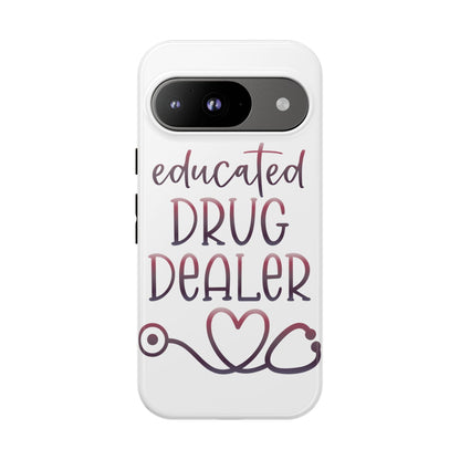 Google Pixel Tough Case - Educated Drug Dealer - White