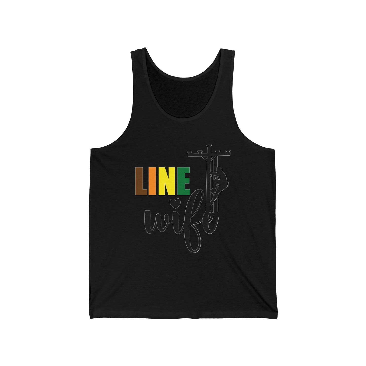 Lineman Tank - Line Wife color