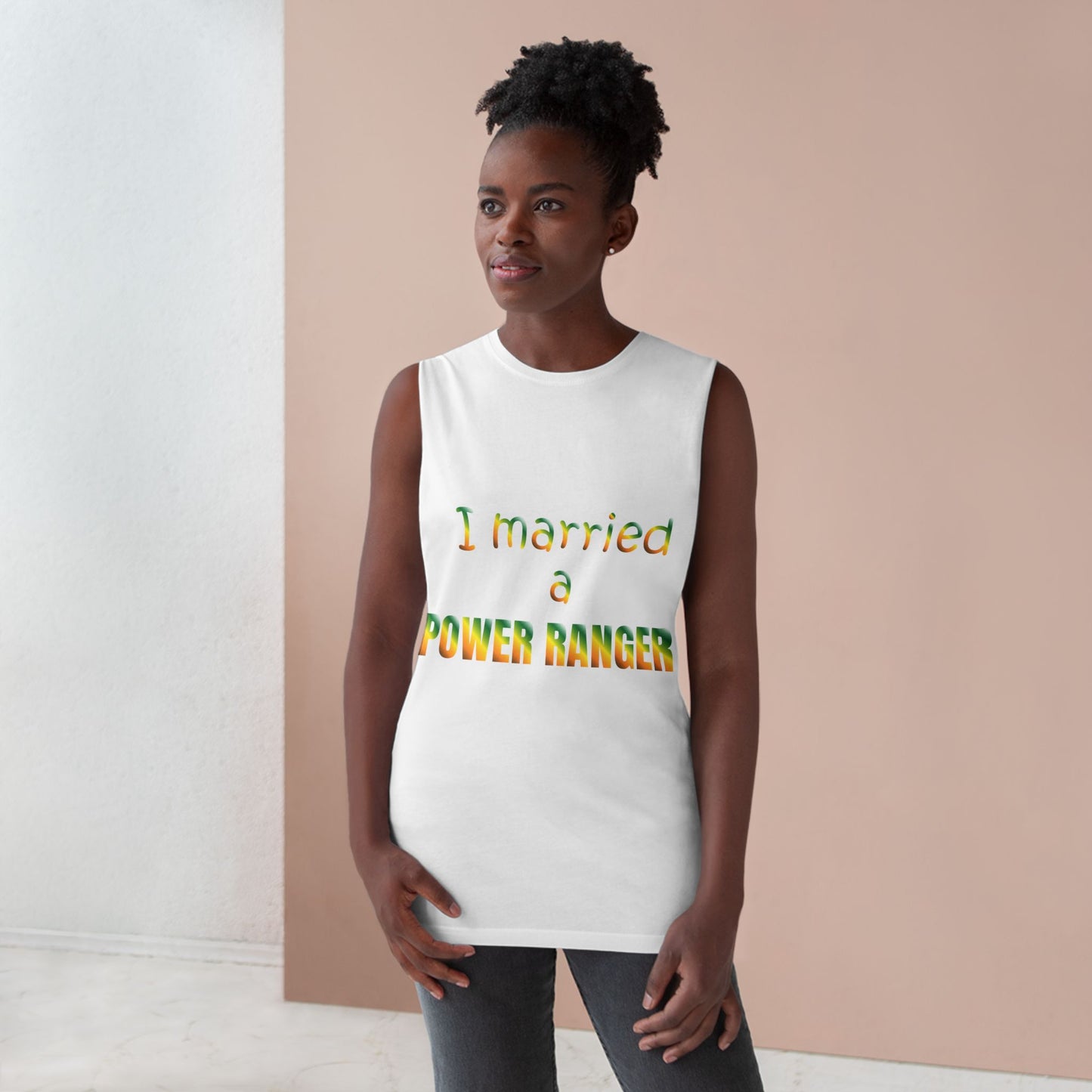 Lineman Tank - Married a Power Ranger gradient