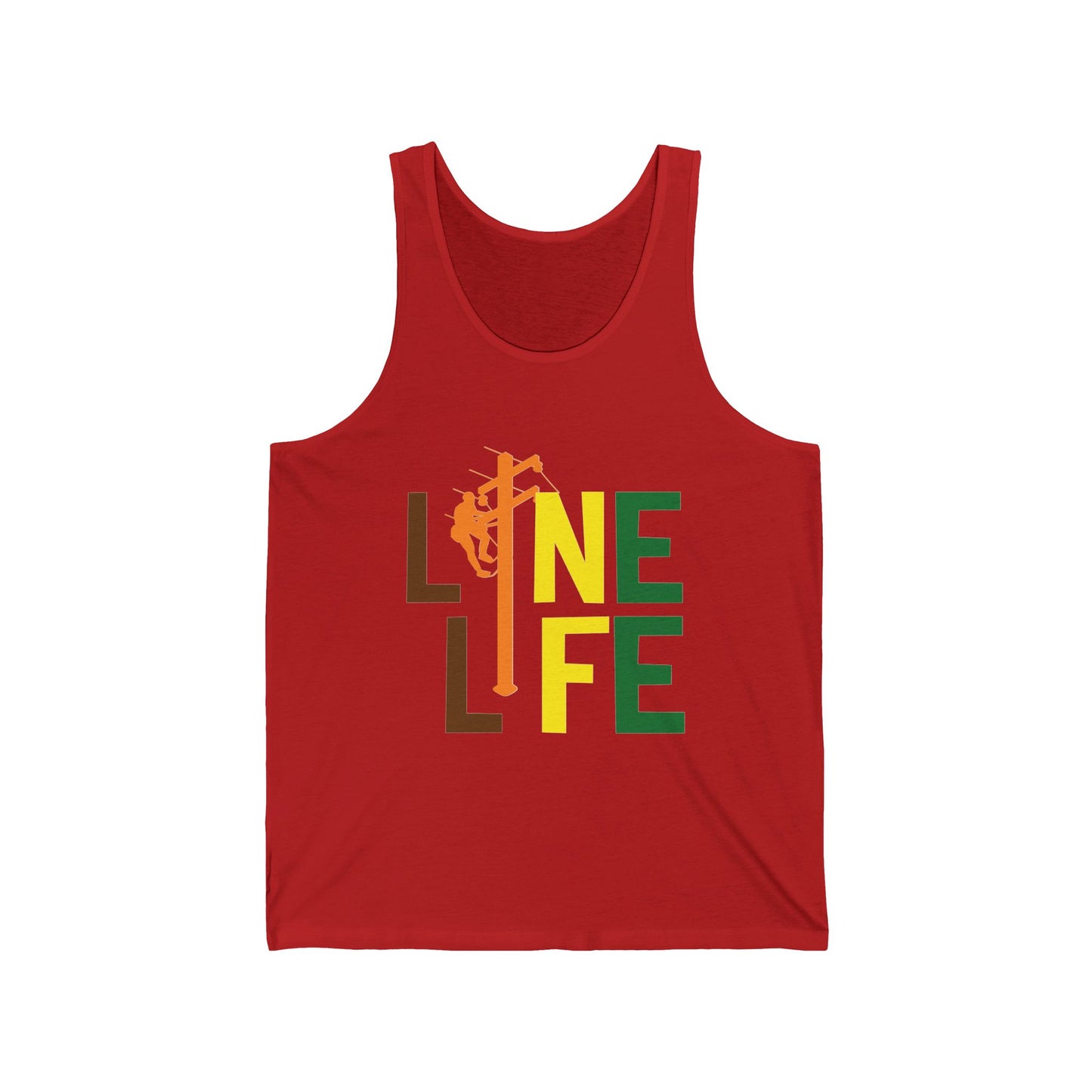 Lineman T-shirt - lineman-life color