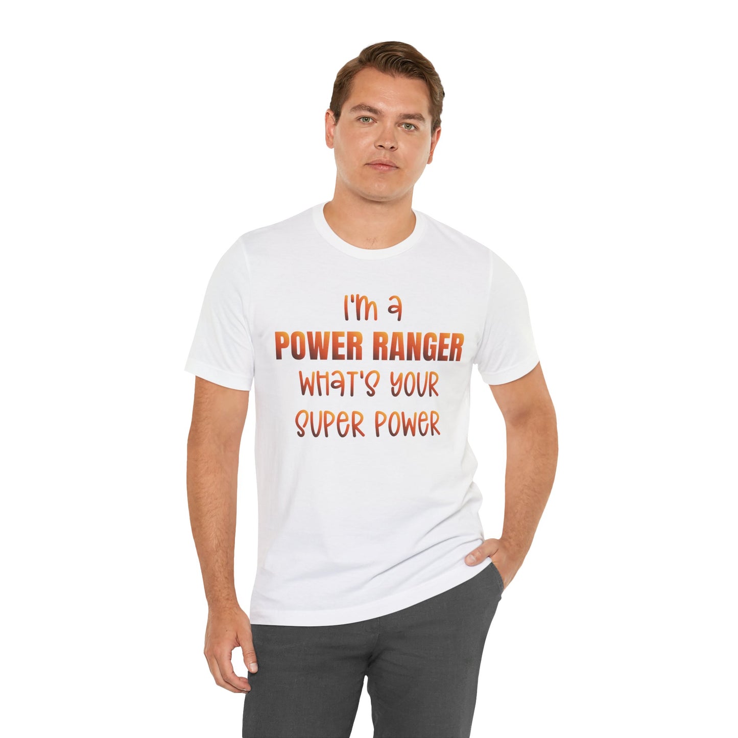 Lineman T-shirt - power ranger super power sky 24