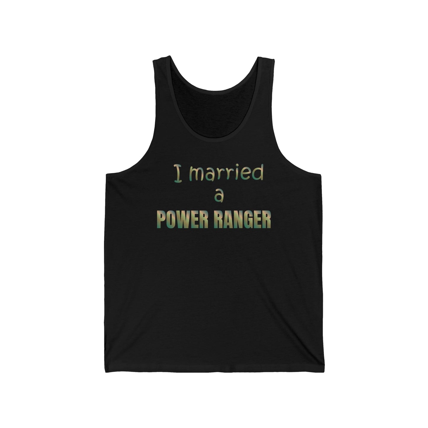 Lineman T-shirt - Married a Power Ranger copper patina