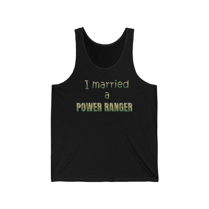 Lineman T-shirt - Married a Power Ranger copper patina