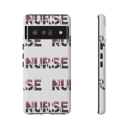 Google Pixel Tough Case - Nurse Pulse - White