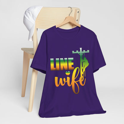 Lineman T-shirt - Line Wife gradient