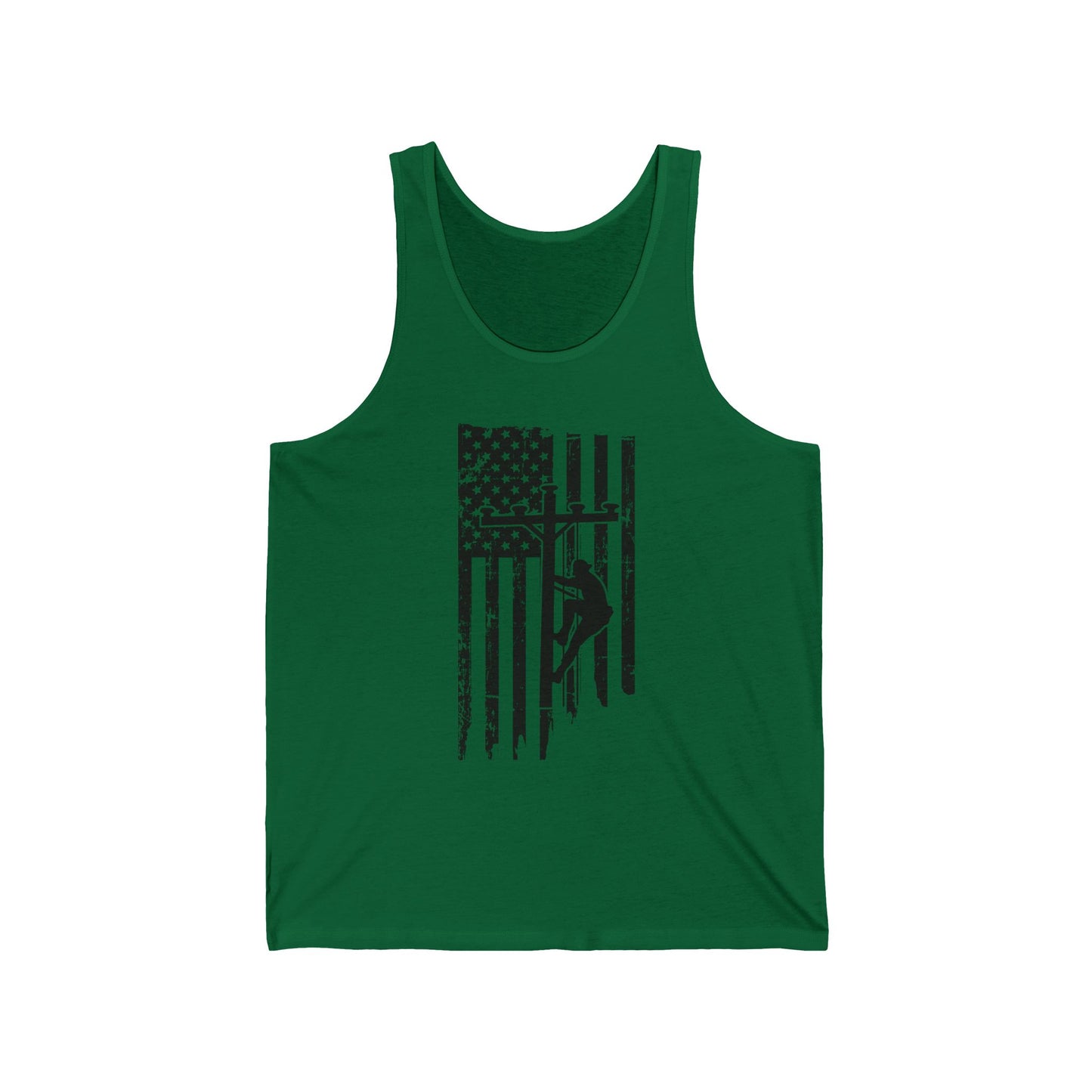 Lineman Tank - Lineman Flag