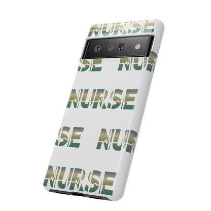 Google Pixel Tough Case - Nurse Pulse - White