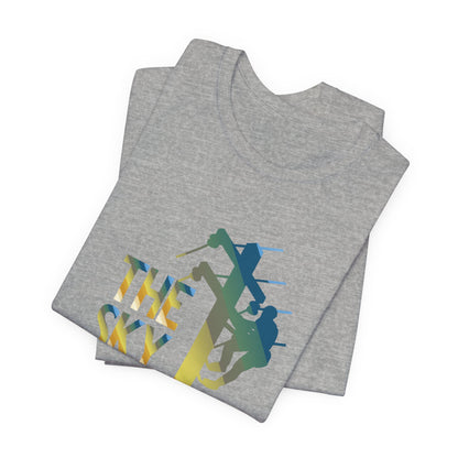 Lineman T-shirt - the-sky-is-the-limit-lineman colored chrome