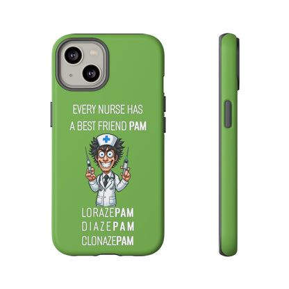 Nurse iPhone Tough Case - Every Nurse Has a Friend Named PAM Design (5) - Green