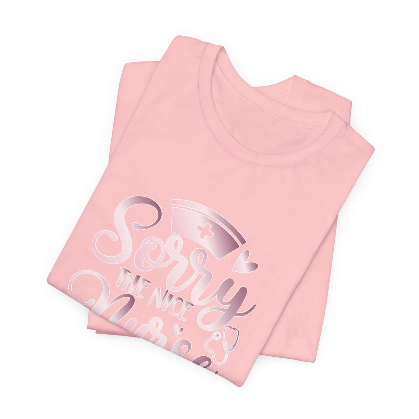 Sorry The Nice Nurse Is On Vacation rose gold
