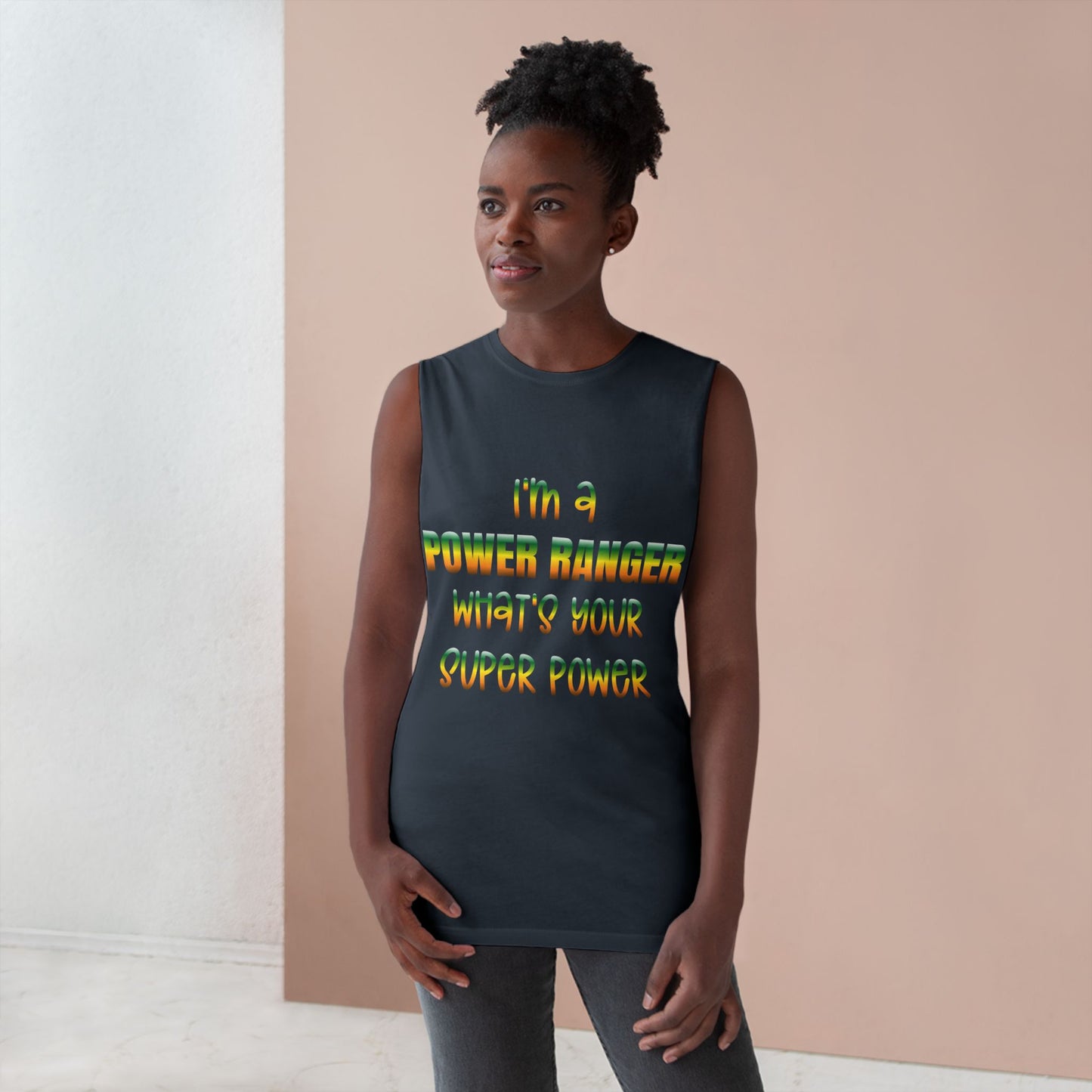 Lineman Tank - power ranger super power gradient