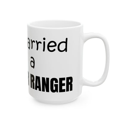 I married a Power Ranger Ceramic Mug, (11oz, 15oz)