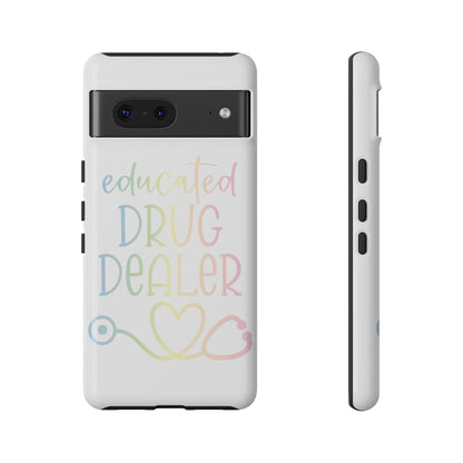 Google Pixel Tough Case - Educated Drug Dealer - White