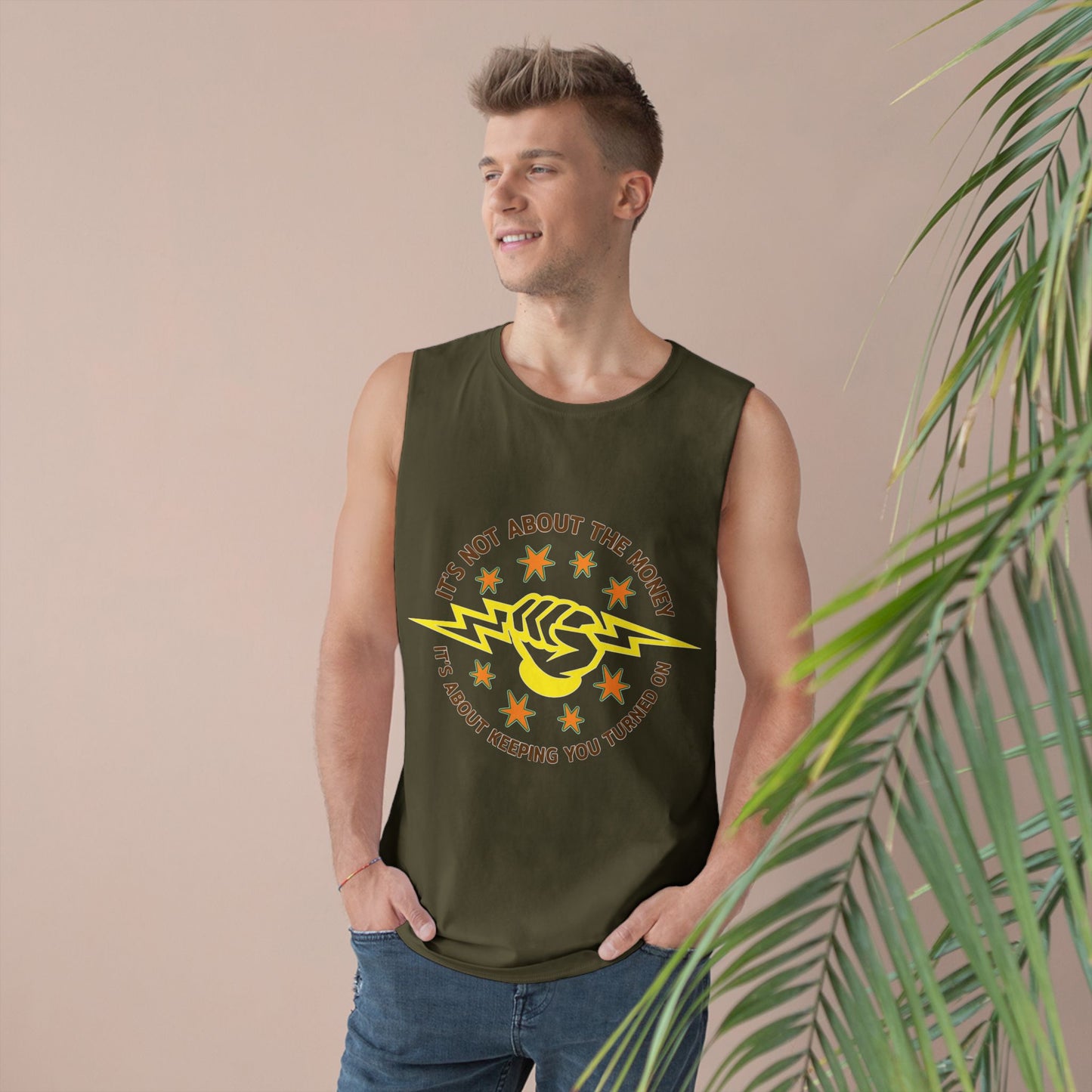 Lineman Tank - Its Not About The Money-color