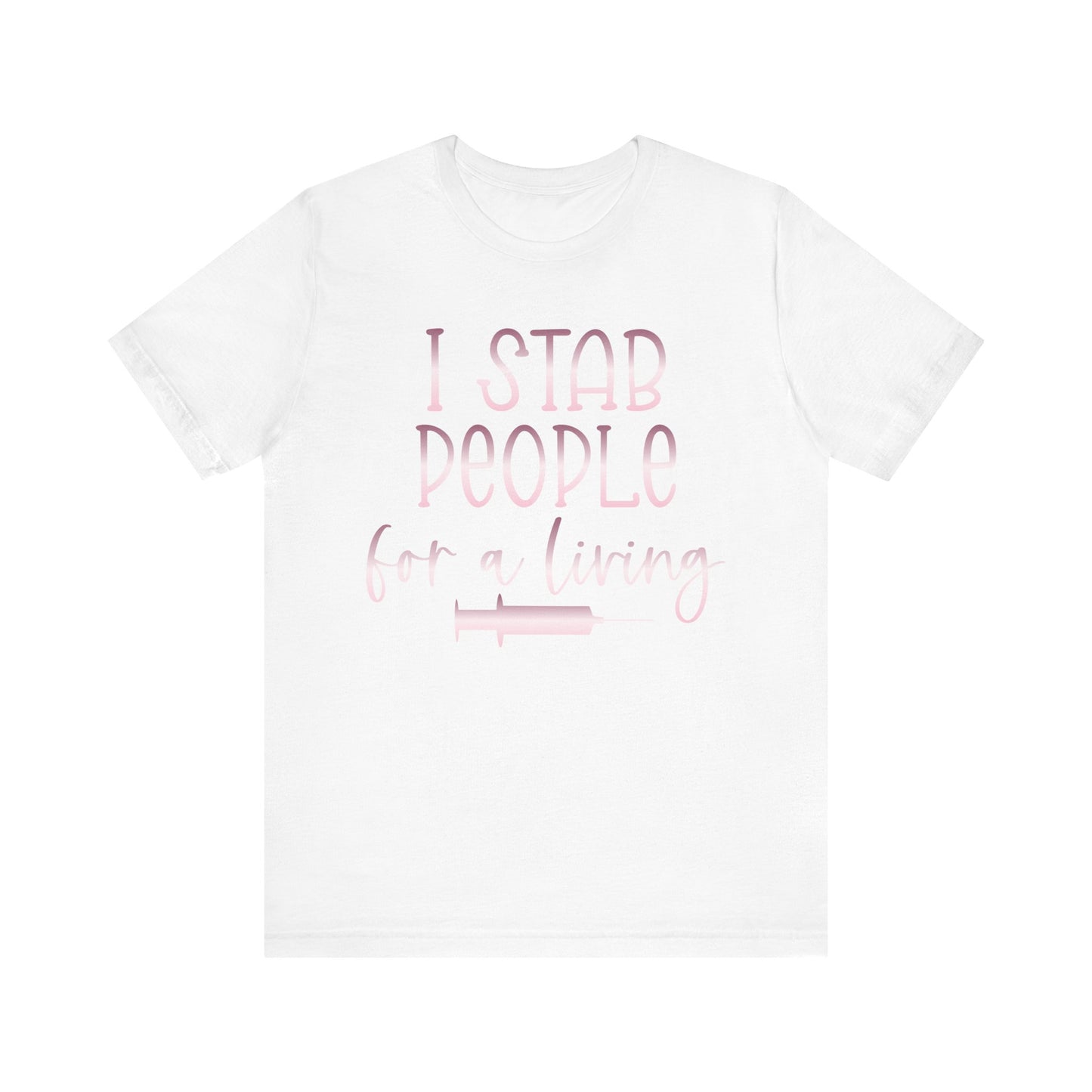 I Stab People For a Living rose gold