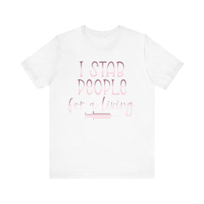 I Stab People For a Living rose gold