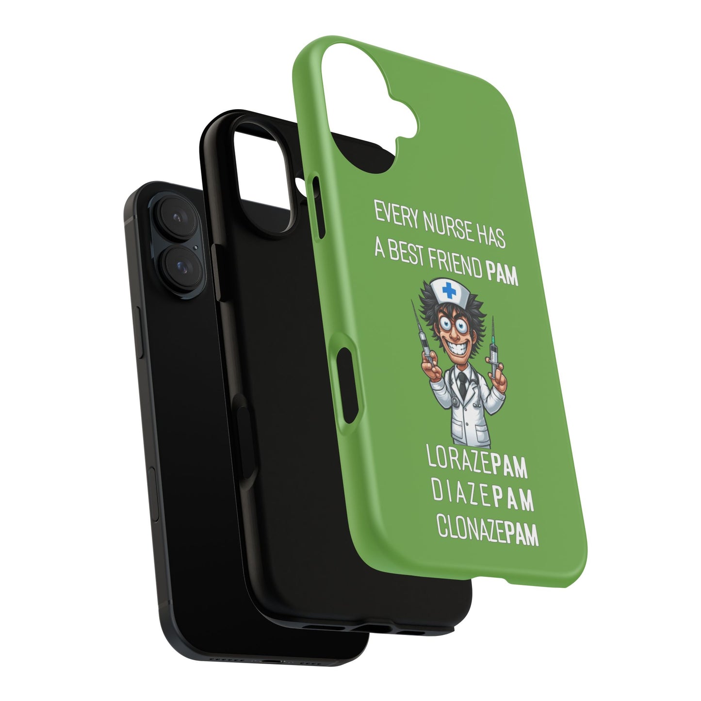 Nurse iPhone Tough Case - Every Nurse Has a Friend Named PAM Design (5) - Green