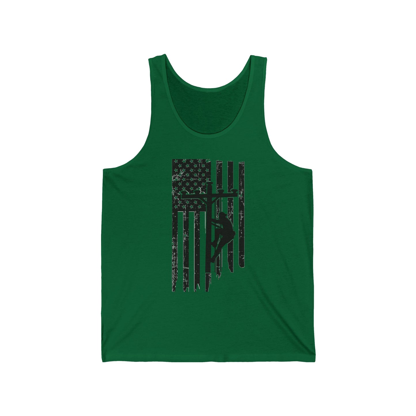 Lineman Tank - Lineman Flag