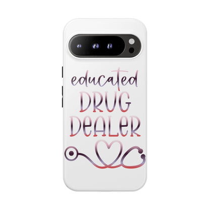 Google Pixel Tough Case - Educated Drug Dealer - White