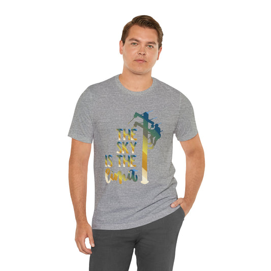 Lineman T-shirt - the-sky-is-the-limit-lineman colored chrome