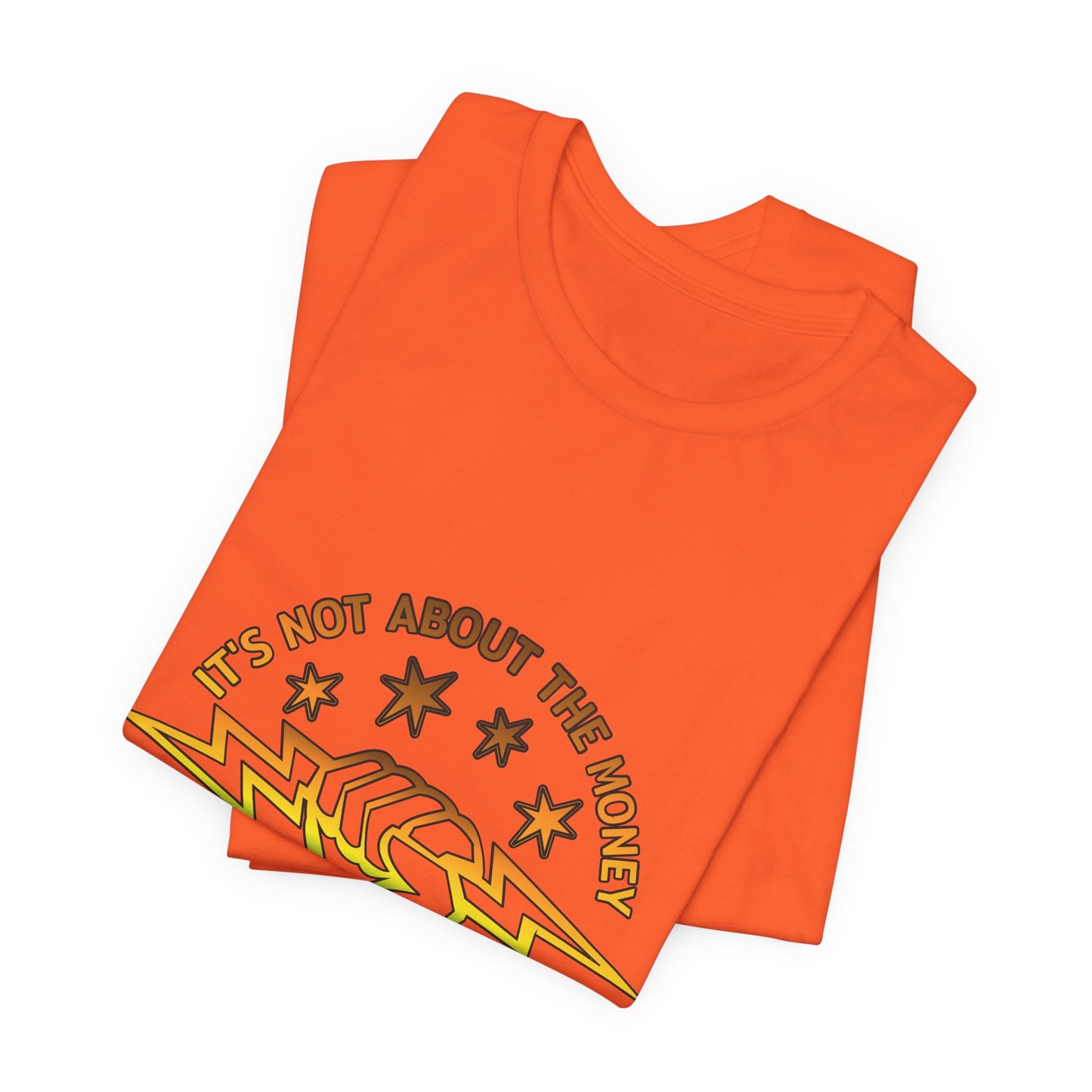 Lineman T-shirt - Its Not About The Money-gradient