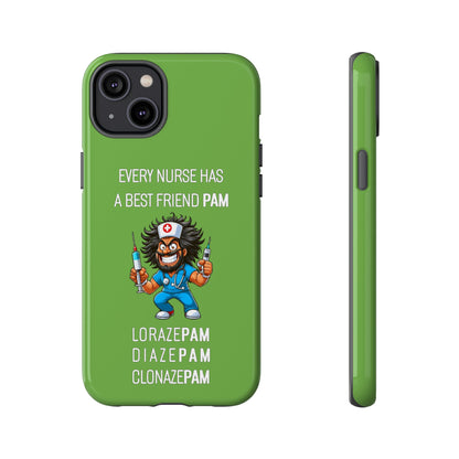 Nurse iPhone Tough Case - Every Nurse Has a Friend Named PAM Design (6) - Green