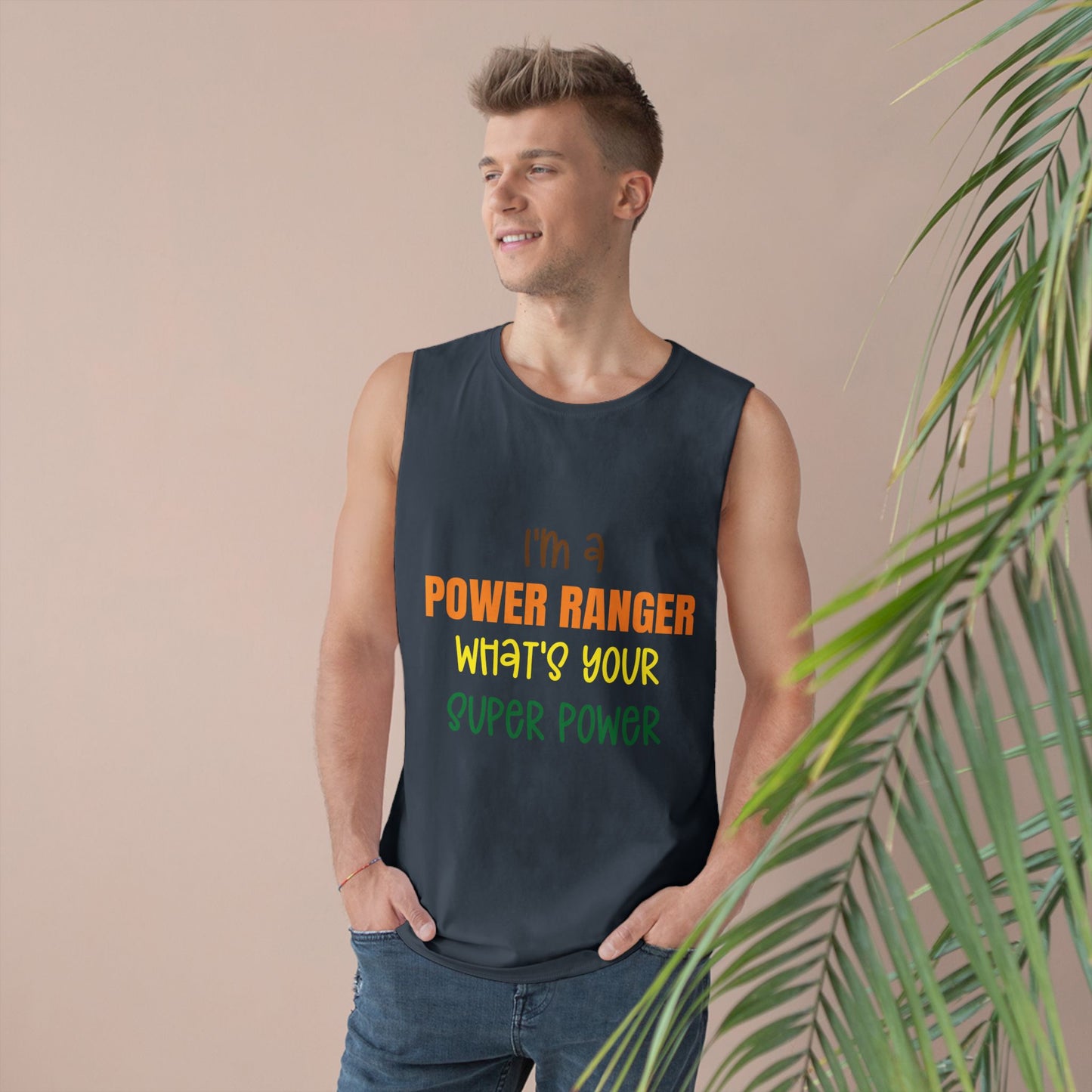 Lineman Tank - power ranger super power color