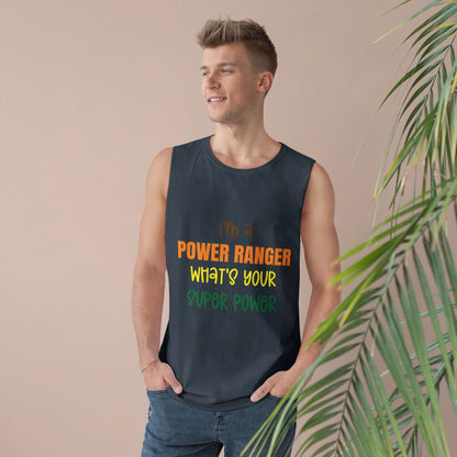 Lineman Tank - power ranger super power color