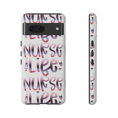Google Pixel Tough Case - Nurse Life - White