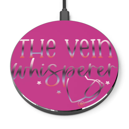 The Vein Whisperer Wireless Charger | Fast Charging Pad for Healthcare Professionals