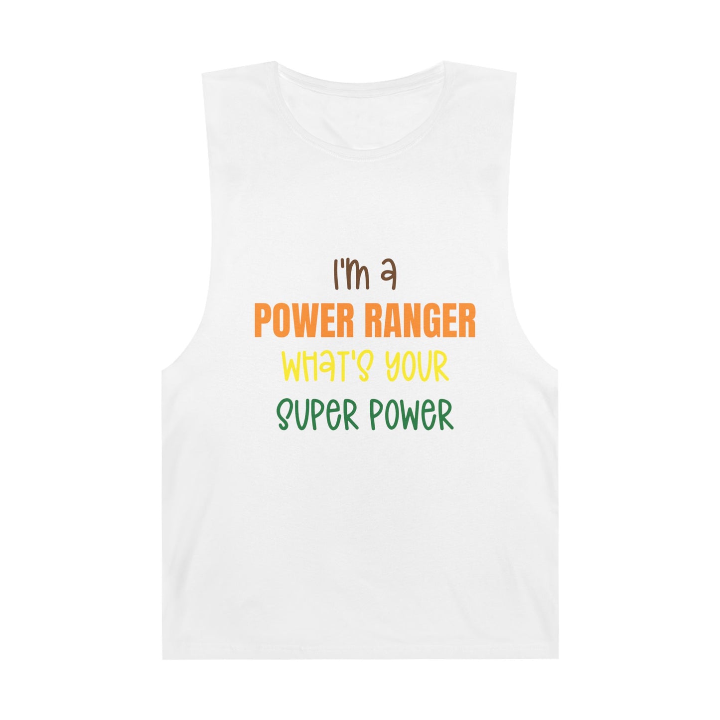 Lineman Tank - power ranger super power color