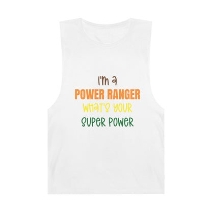 Lineman Tank - power ranger super power color