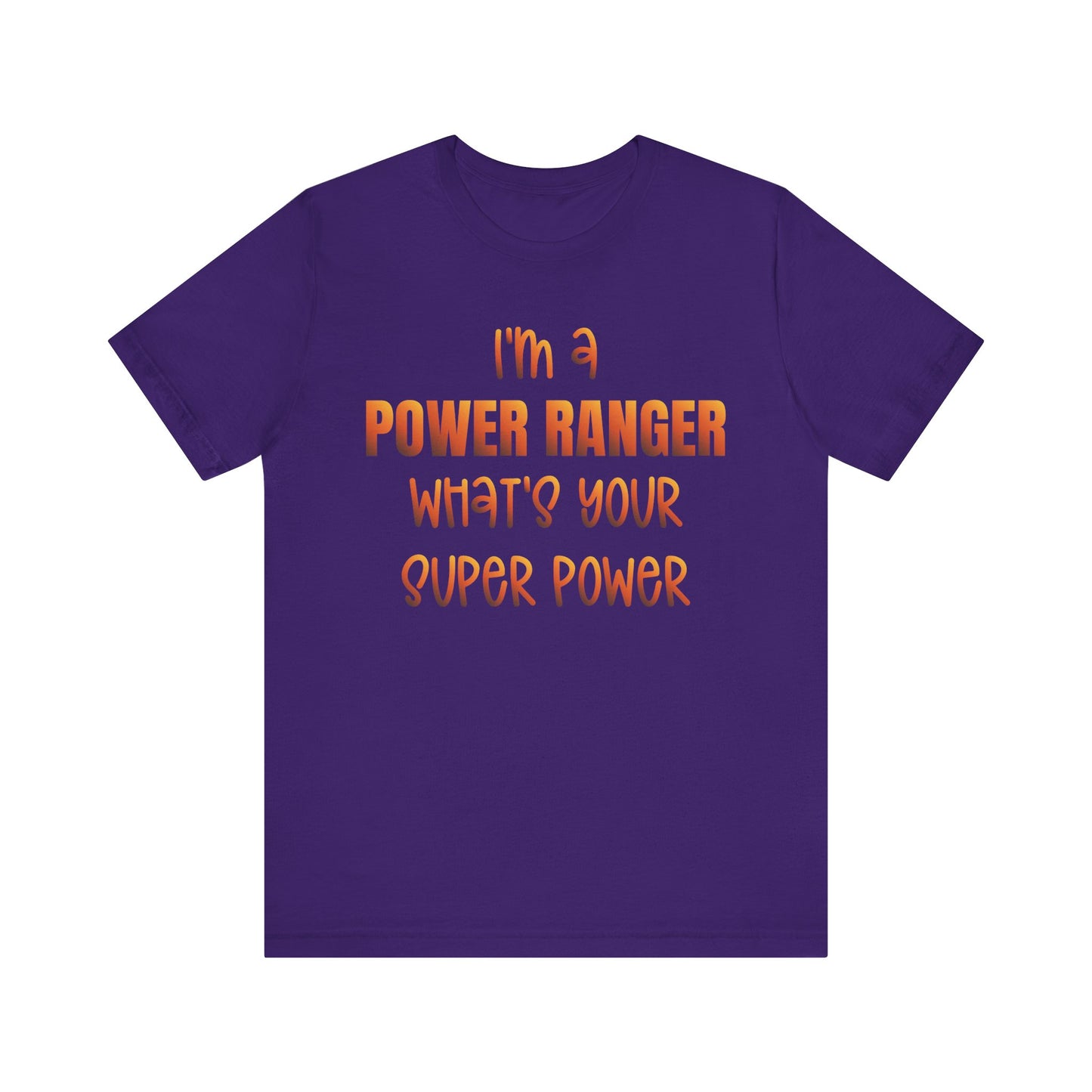 Lineman T-shirt - power ranger super power sky 24