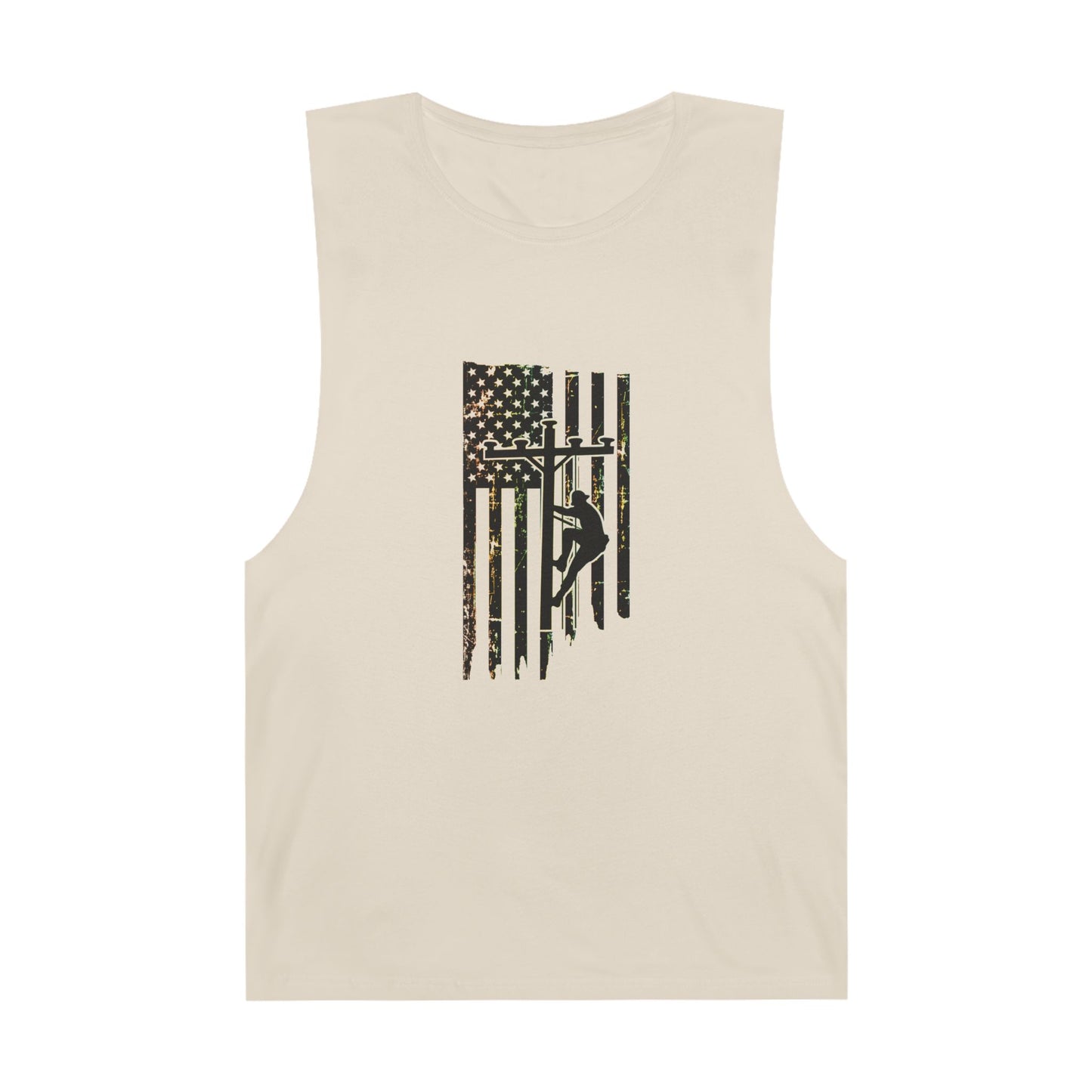 Lineman Tank - Lineman Flag gradient