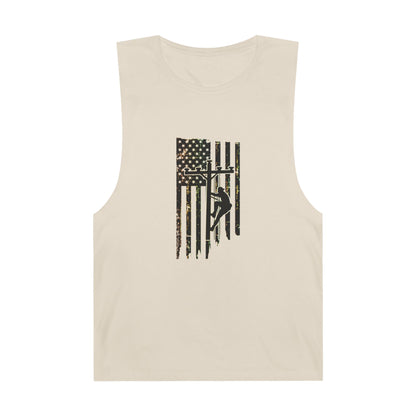 Lineman Tank - Lineman Flag gradient