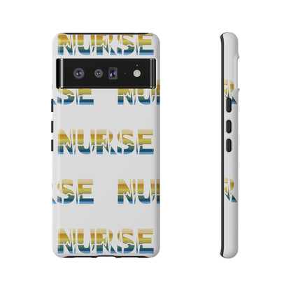 Google Pixel Tough Case - Nurse Pulse - White