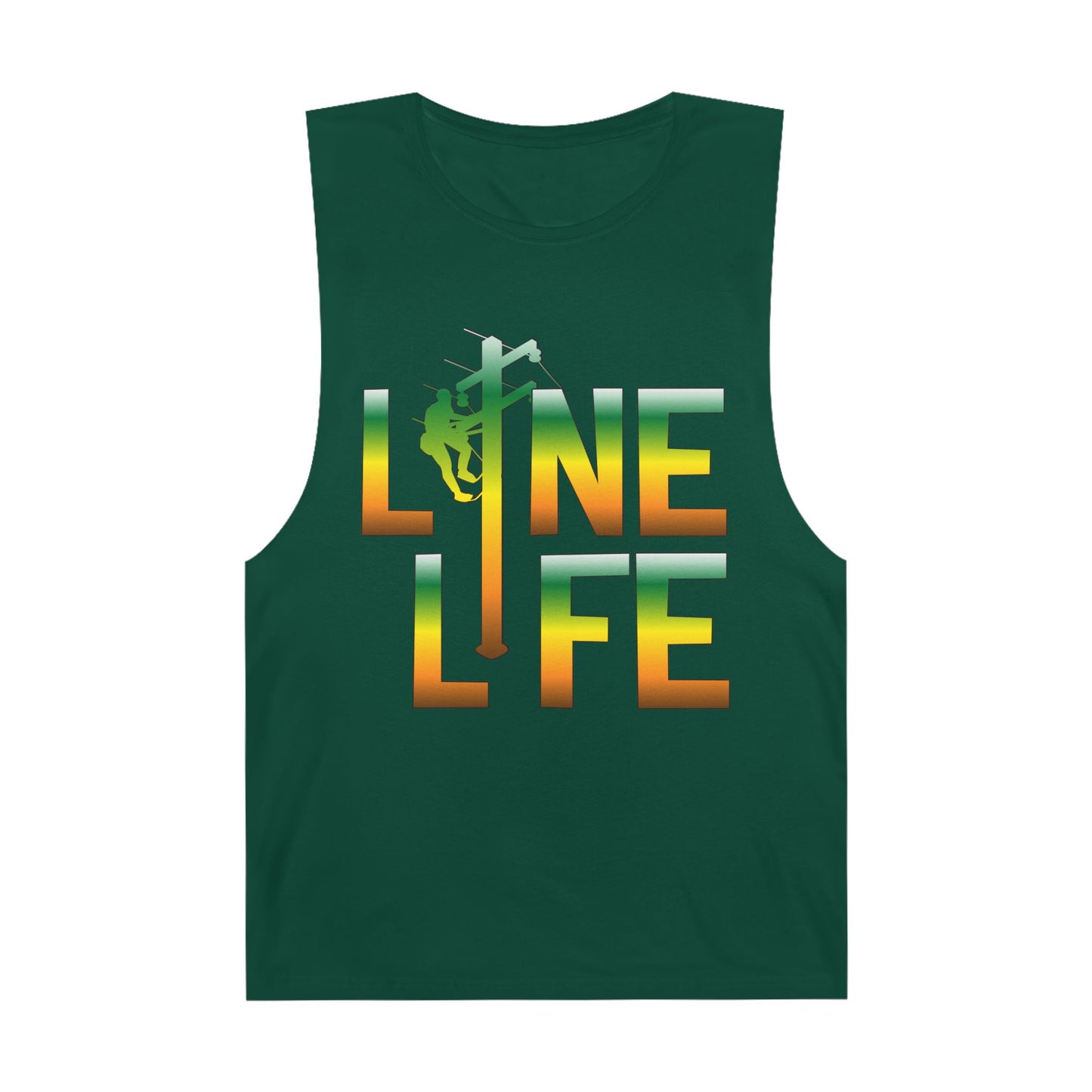 Lineman Tank - lineman-life gradient