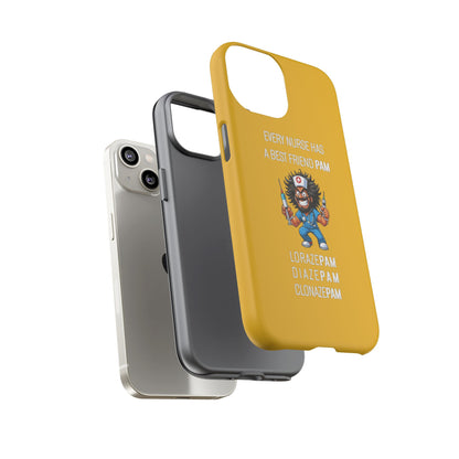 Nurse iPhone Tough Case - Every Nurse Has a Friend Named PAM Design (6) - Yellow