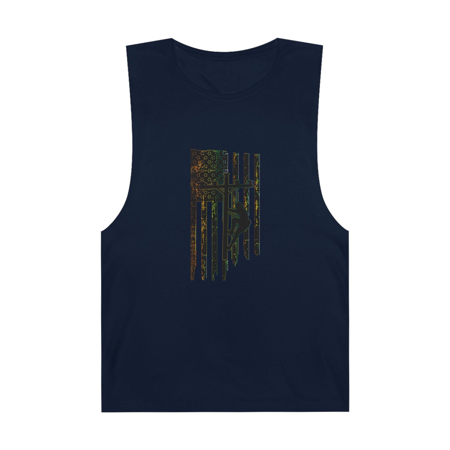 Lineman Tank - Lineman Flag gradient